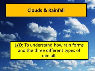 Clouds and rainfall