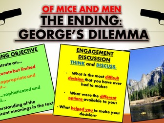 Of Mice and Men: The Ending - George's Dilemma