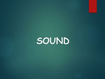 Sound