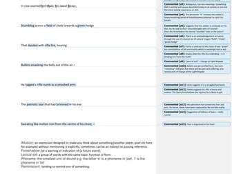 Bayonet Charge by Ted Hughes