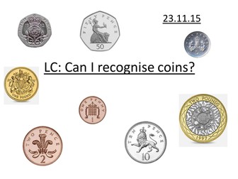 Recognising Coins Year 2