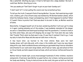 World War 2 - Evacuation Short Story