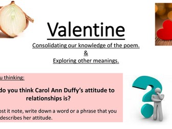 Eduqas Poetry Anthology Lessons (2017 Spec)