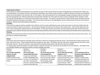  forest school lessons