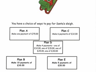 Year 5 Maths Christmas Challenge