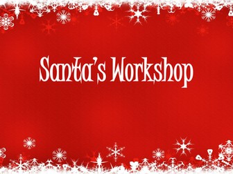 Santa's Workshop - Mechanics 1 game