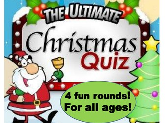 Christmas Quiz  - Fab and Fun for all ages and abilities! 