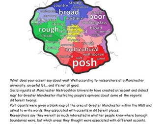 ACCENTS AND LOCAL PERCEPTIONS IN GREATER MANCHESTER