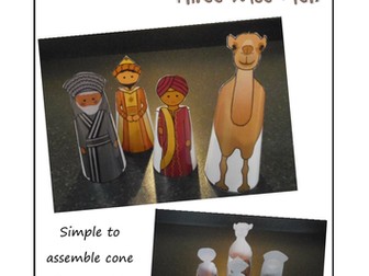 Nativity Figures - The three wise men