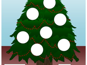 Christmas cut out maths activities - Adding, subtracting, multiplying & negative numbers