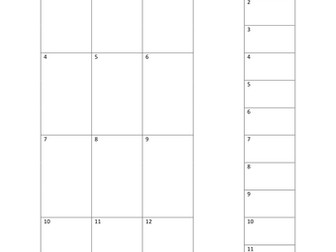 Snowman Drive whole class game