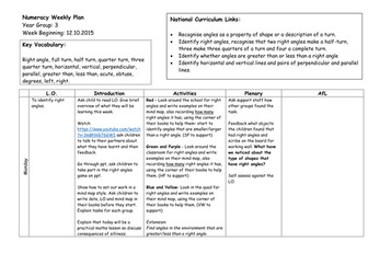 Types of lines and angles Y3/4