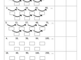 Second Differences in Quadratic Sequences