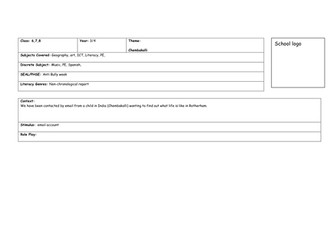 Chembakolli project plan- comparing where we live