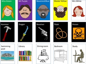 Edexcel C2.4 Cluedo revision activity 