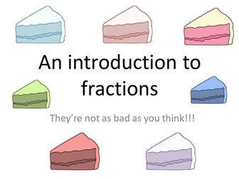 an introduction to fractions