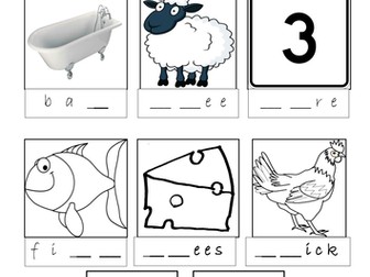 sh, ch and th worksheet