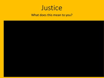 Justice KS2 assembly powerpoint