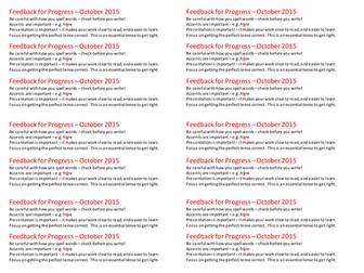 MFL Feedback Stickers template