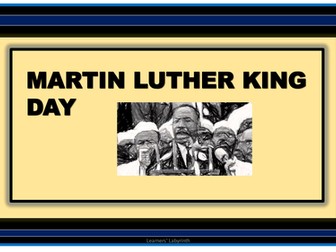 Martin Luther King Jr Day