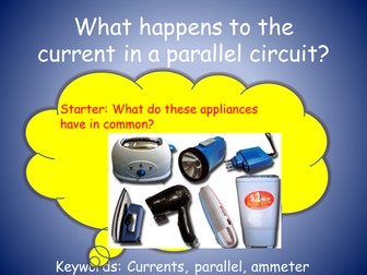 Measuring current in a parallel circuit