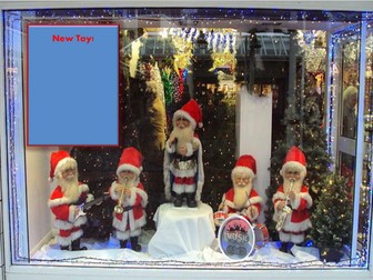 Writing an advert for a new toy