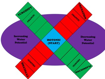 Osmosis Themed Board Game for Year 12