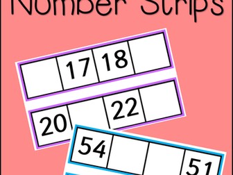 Place Value - Missing Numbers to 100 - Math Activity - Counting Forward / Backwards!