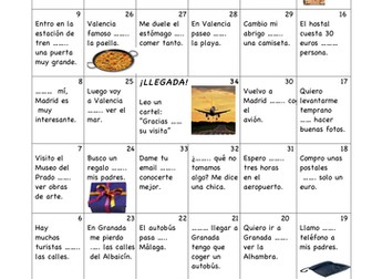 El juego del por y para: Mi viaje por España 