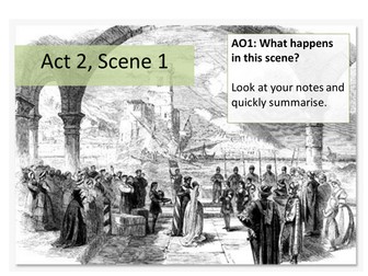 A Level Literature A AQA Love Through the Ages - Othello (New Specification) (Part 2 - Act 2)