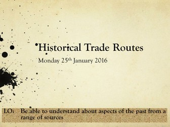 The History of Trade Y6