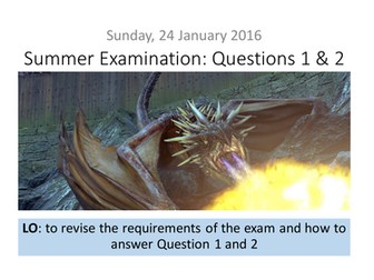 NEW AQA GCSE English Language Paper 1: Explorations in creative reading and writing - 'Harry Potter'