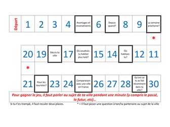 Where I live - board game