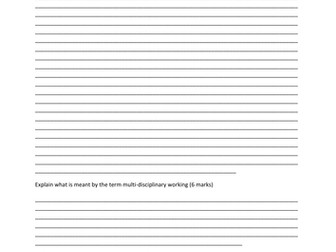 Unit 7 Meeting individual needs - Health and Social Care assessment