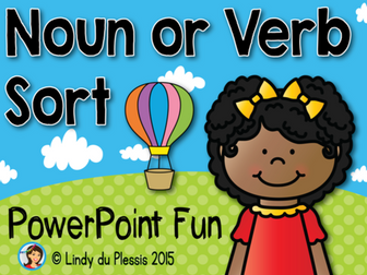 Nouns or Verbs PowerPoint Game