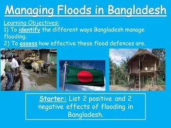 Managing Floods in Bangladesh lesson 