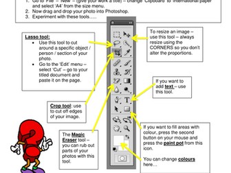 Basic Photoshop Help Sheet