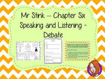  Speaking and Listening  – Mr Stink