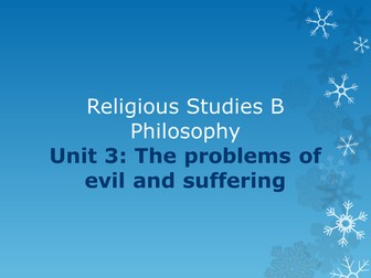 GCSE Philosophy Revision: Evil and Suffering