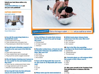 Quiz: 12 questions to test your knowledge of current affairs