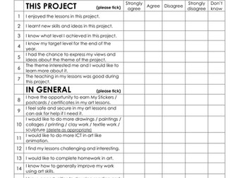 Pupil Voice in Art and Design