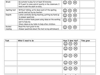 AEN task planner