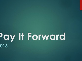 Pay it forward assembly