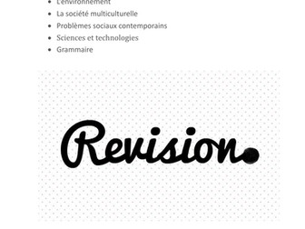A2 French revision all topics booklet 