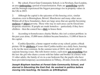 Wake up to the housing crisis blighting education