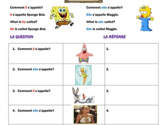 Comment tu t'appelles?