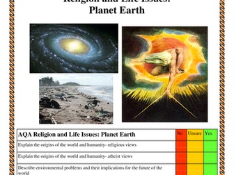 Planet Earth Booklet