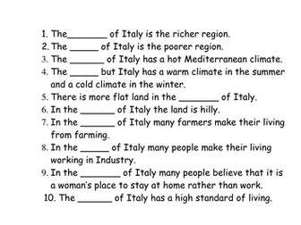 Learn about the country Italy