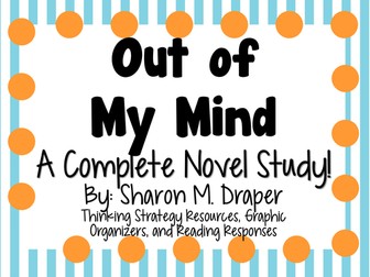 Out of My Mind- A Complete Novel Study!