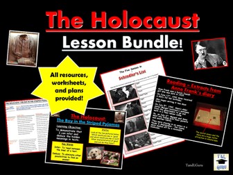 The Holocaust: Lesson Bundle!